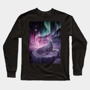 Sad lonely seal Long Sleeve T-Shirt